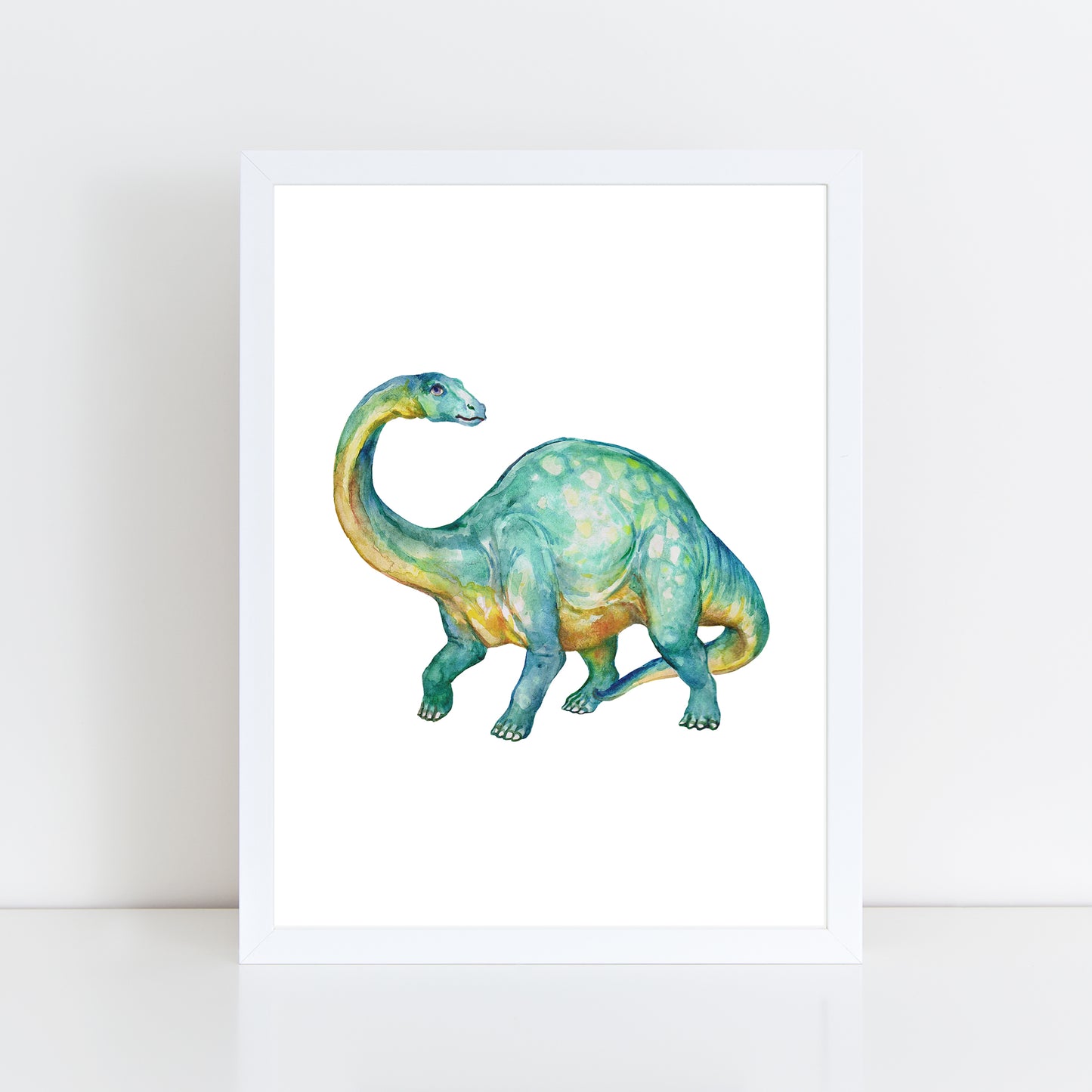Dinosaur Brontosaurus - Wall Art Print