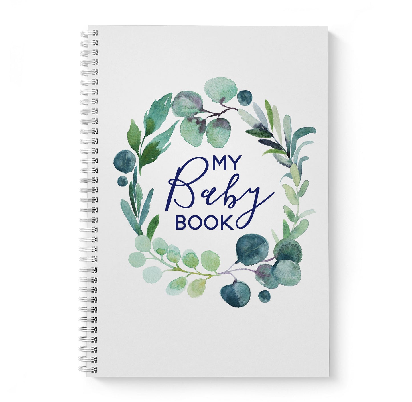 Eucalyptus Leaf Baby Record Book