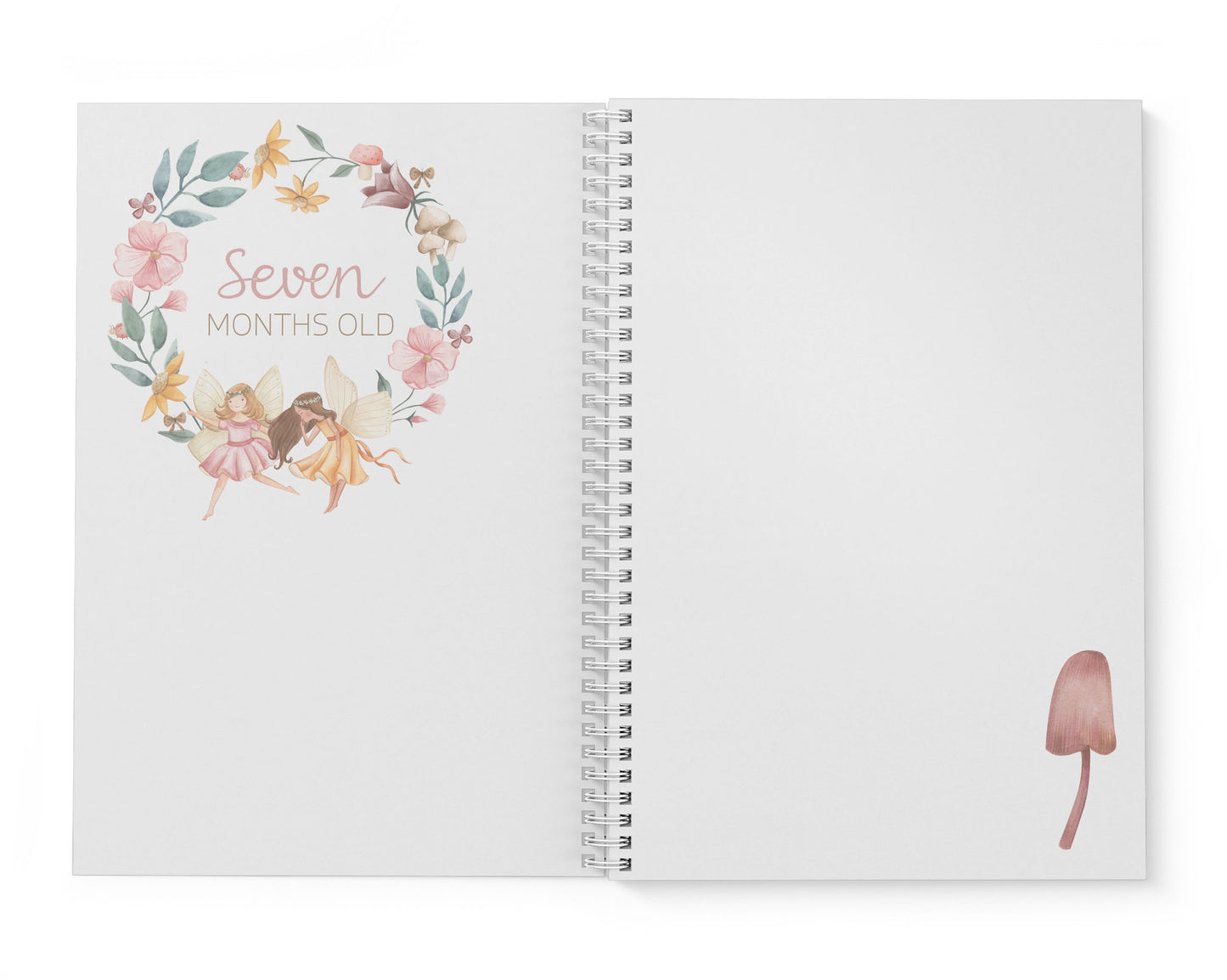 Fairy Garden Baby Record Book