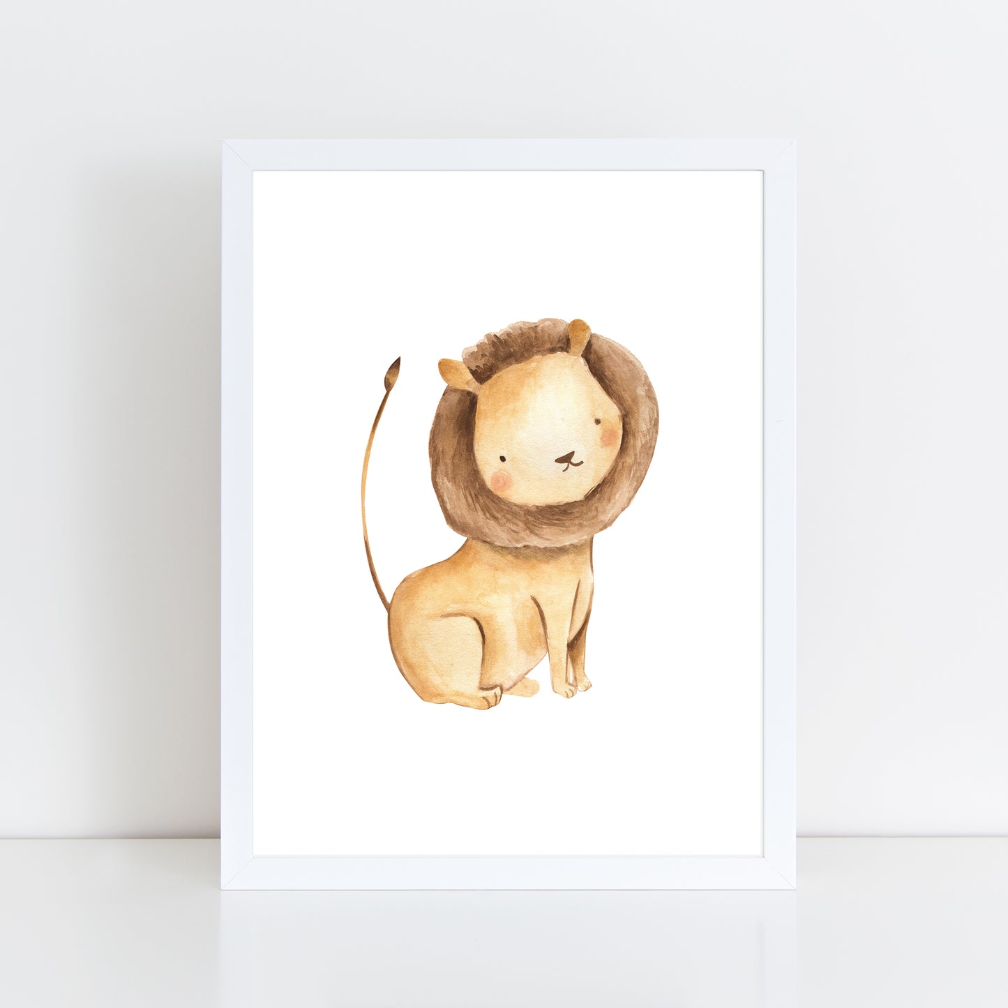 Jungle Safari Lion - Wall Art Print