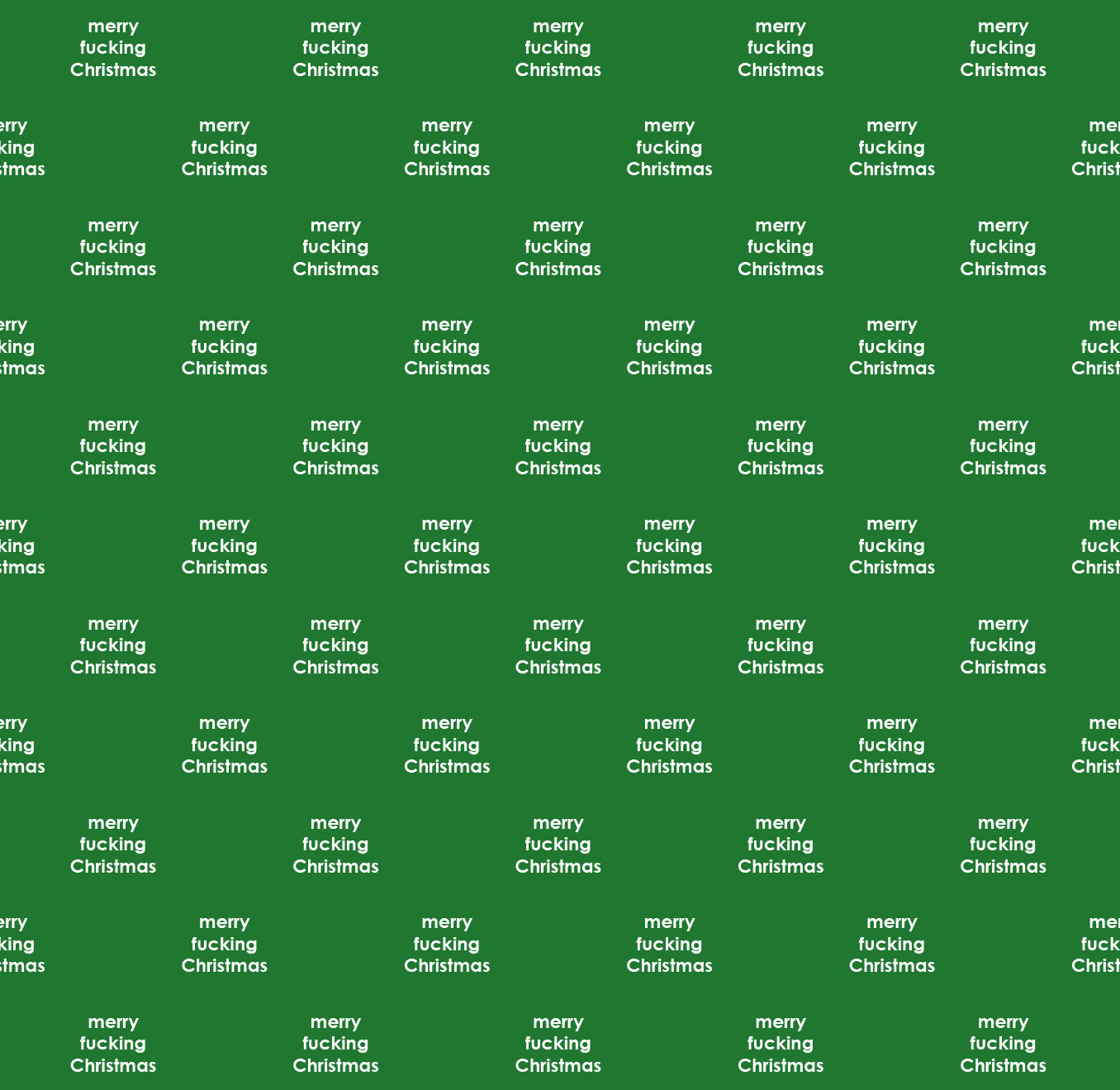 Merry F##king Christmas Gift Wrap