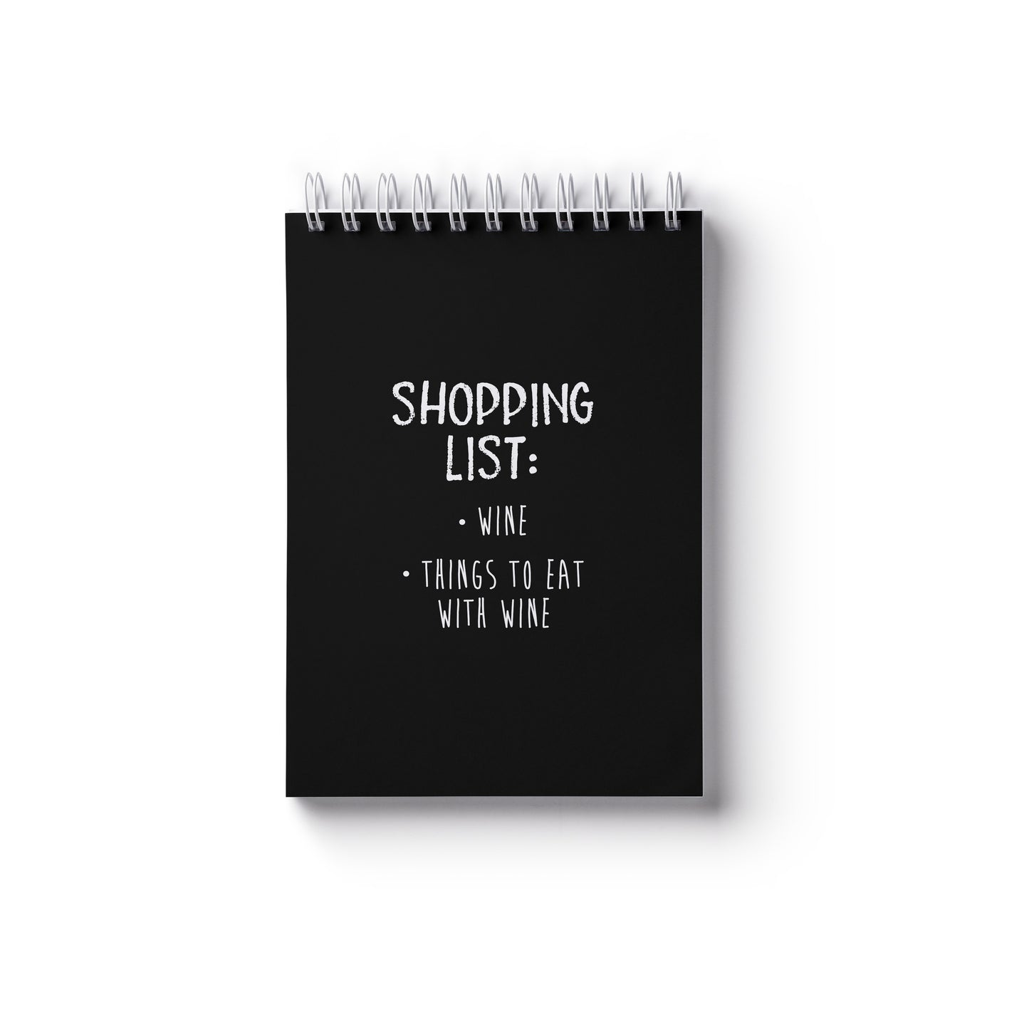 Wine Shopping List - A6 Notebook