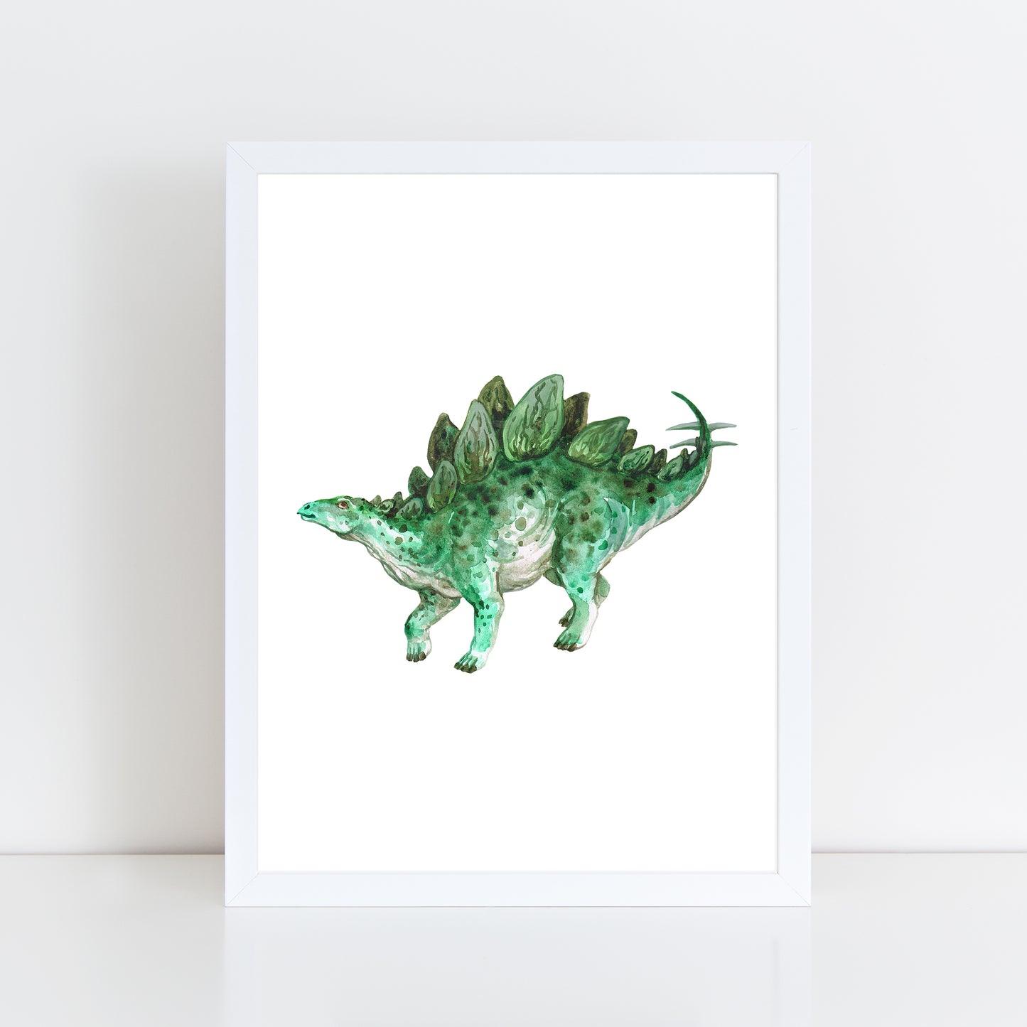 Dinosaur Stegosaurus - Wall Art Print
