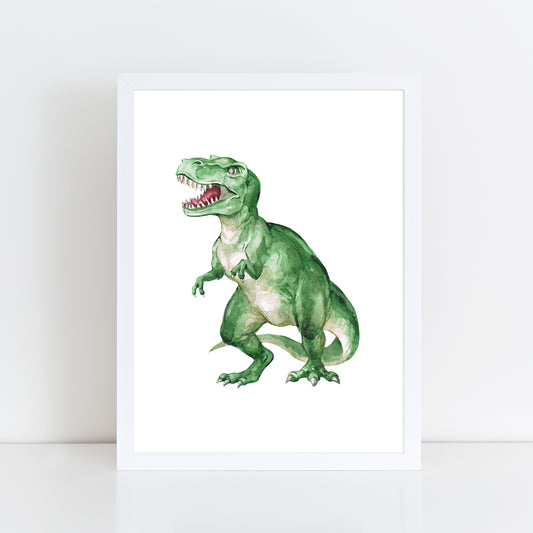 Dinosaur T-Rex - Wall Art Print