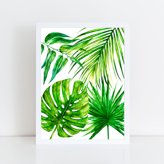 Tropical Leaf - Wall Art Print