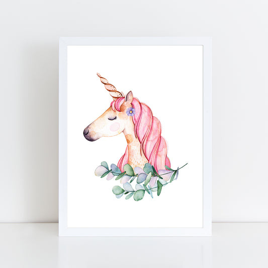Unicorn - Wall Art Print