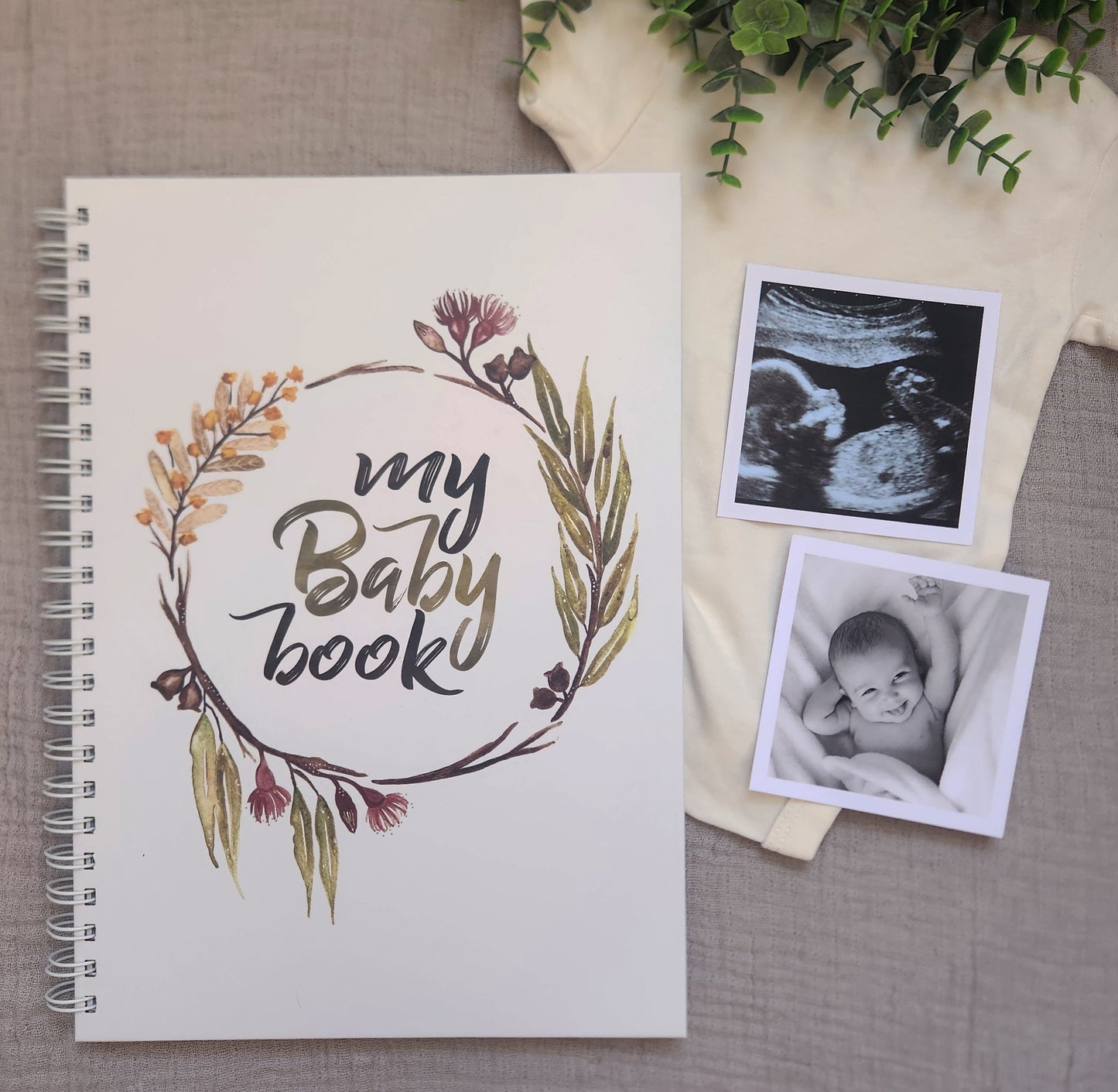 Australiana Baby Record Book