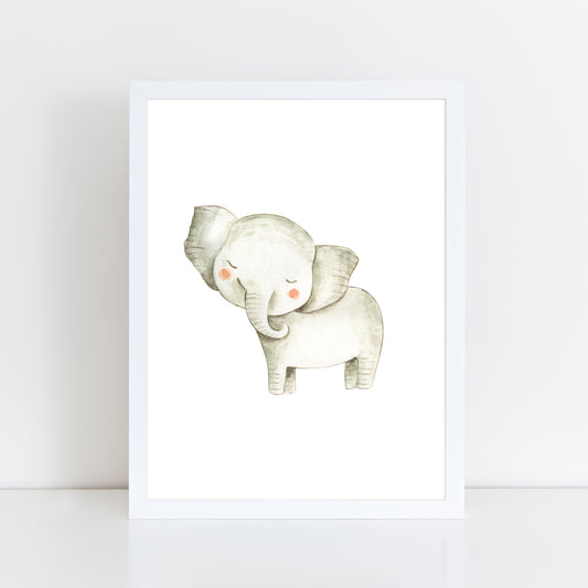 Jungle Safari Elephant - Wall Art Print