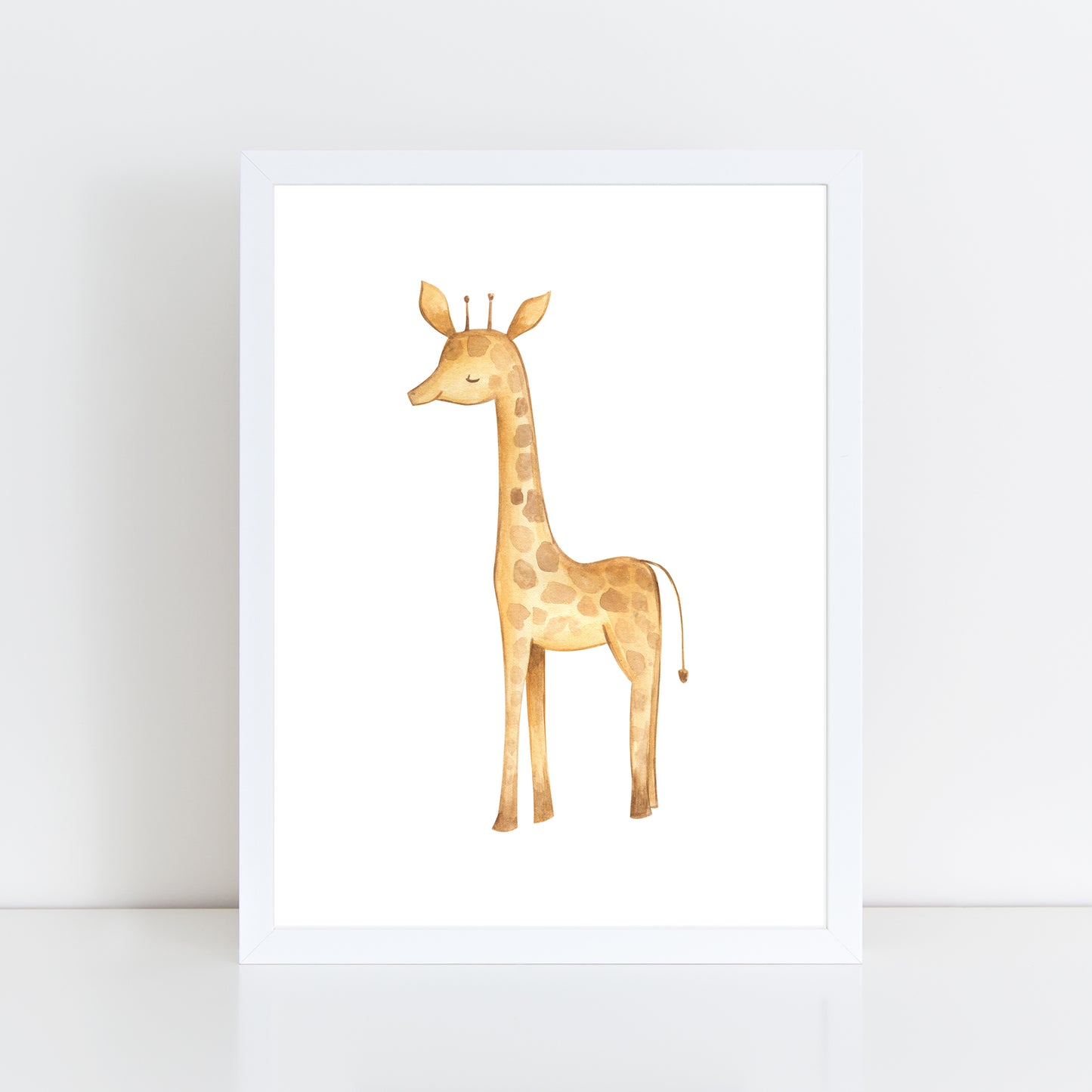Jungle Safari Giraffe - Wall Art Print