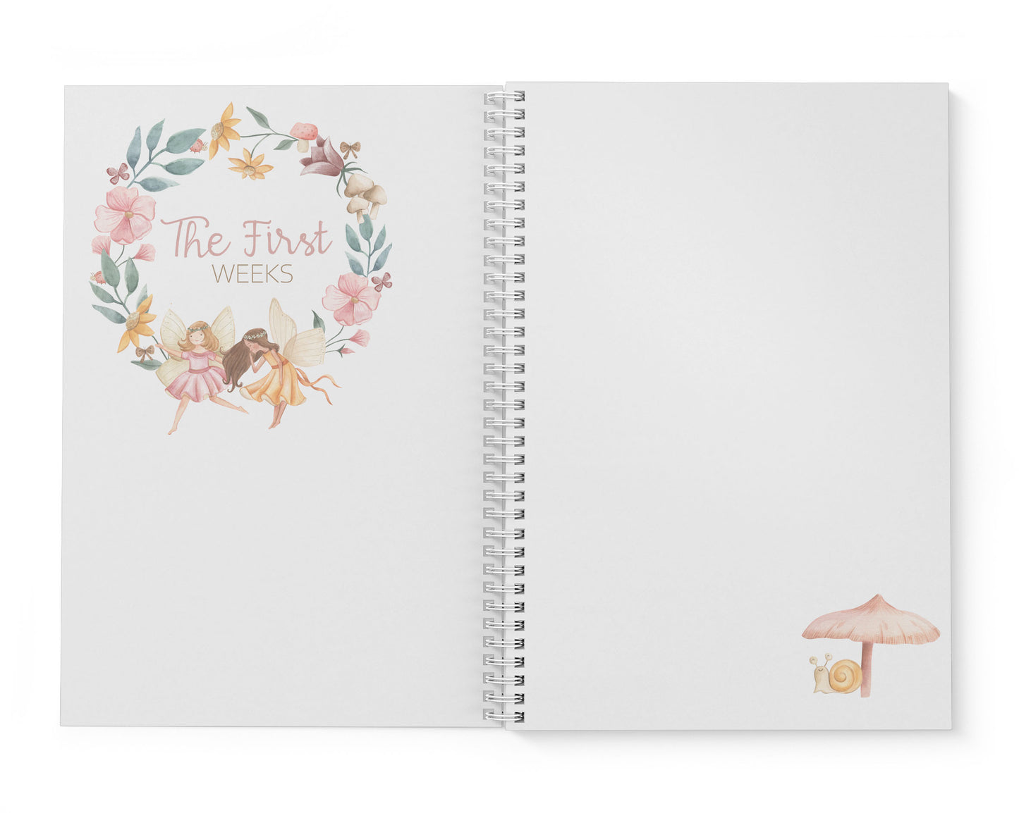 Fairy Garden Baby Record Book