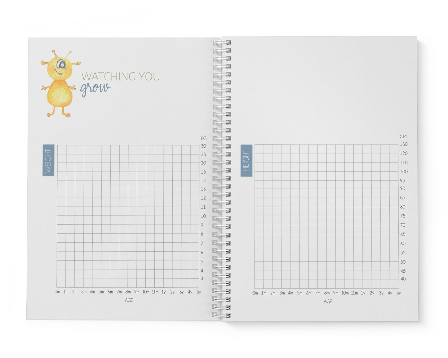 Outer Space Baby Record Book