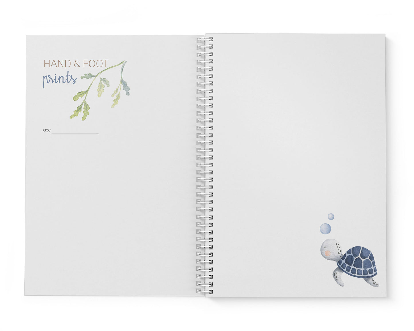 Under the Sea Baby Record Book