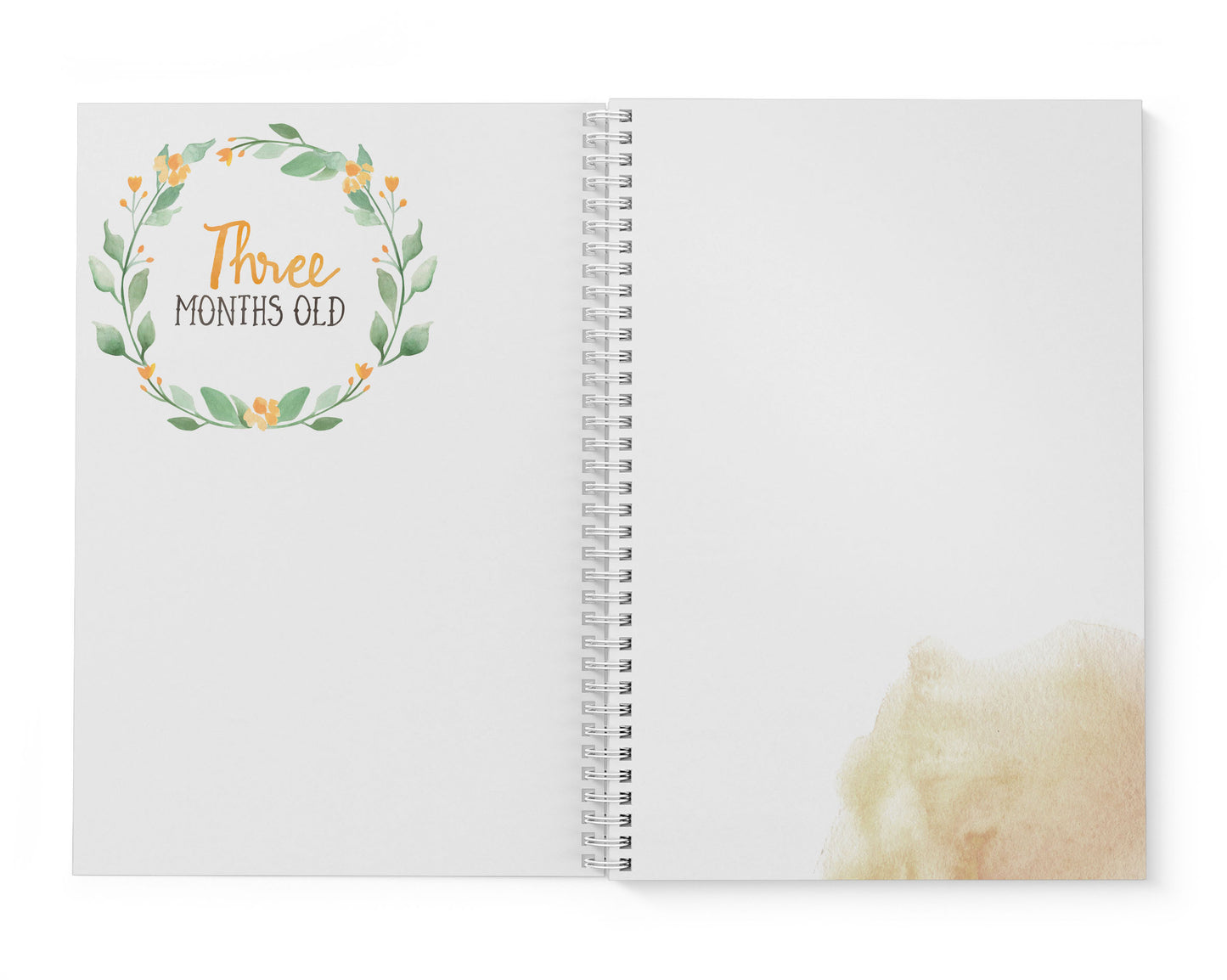 Woodland Baby Record Book