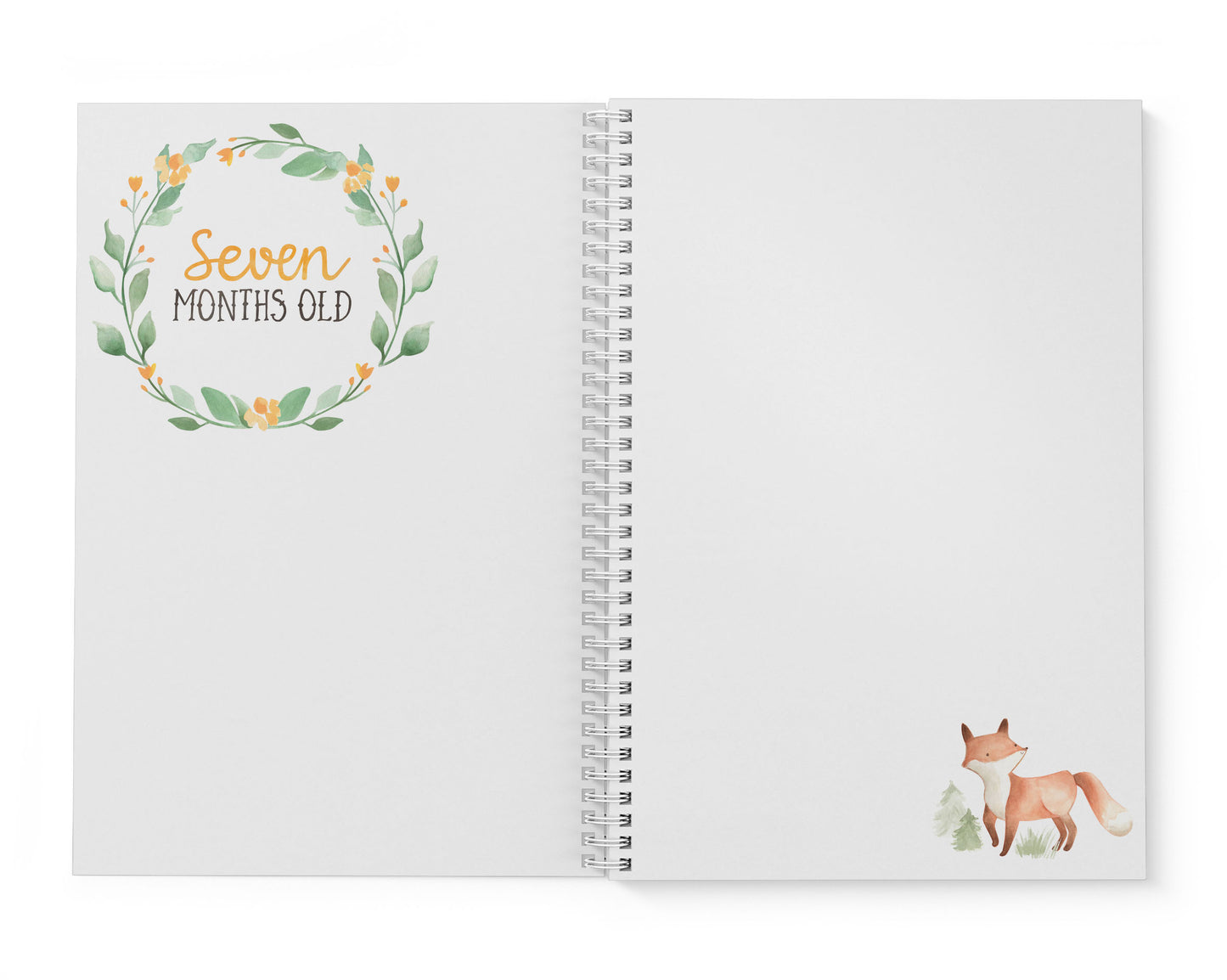 Woodland Baby Record Book