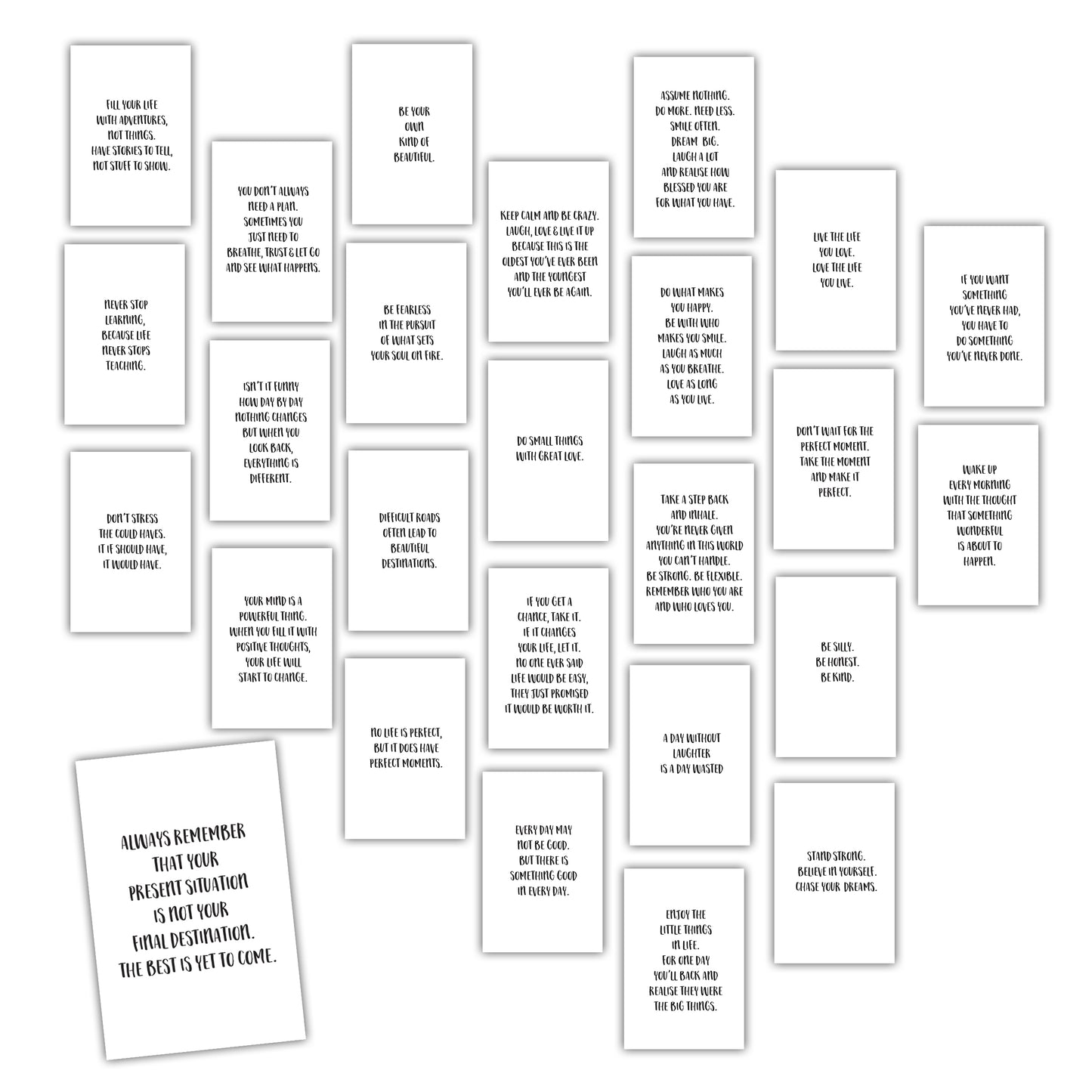 Life Quote Cards